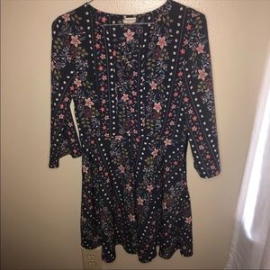 Pink owl dress